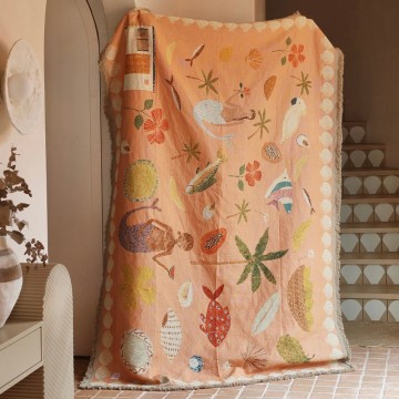 Art Throw Rug | Abundance | Gabrielle Diamantis Art Throw Rug | Abundance | Gabrielle Diamantis